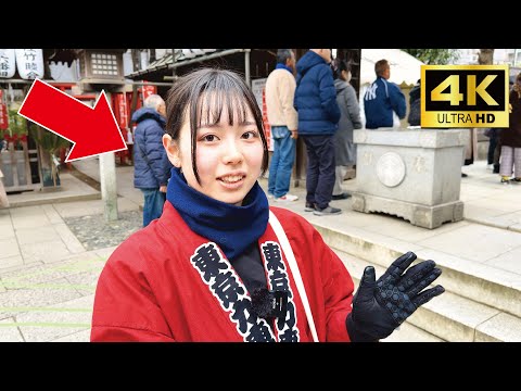 A cute Japanese girl Yura-chan guided me around Asakusa by rickshaw😊