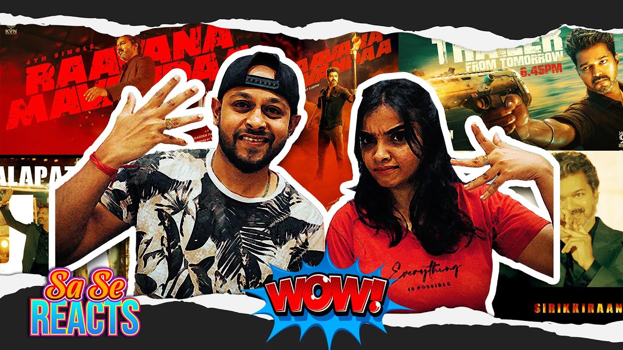 PEAK🚀Raavana Mavanda Song REACTION | Jana Nayagan | Thalapathy Vijay,Pooja Hegde| H Vinoth | Anirudh
