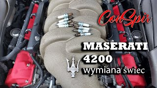 Maserati 4200 Wymiana świec zapłonowych (spark plugs)