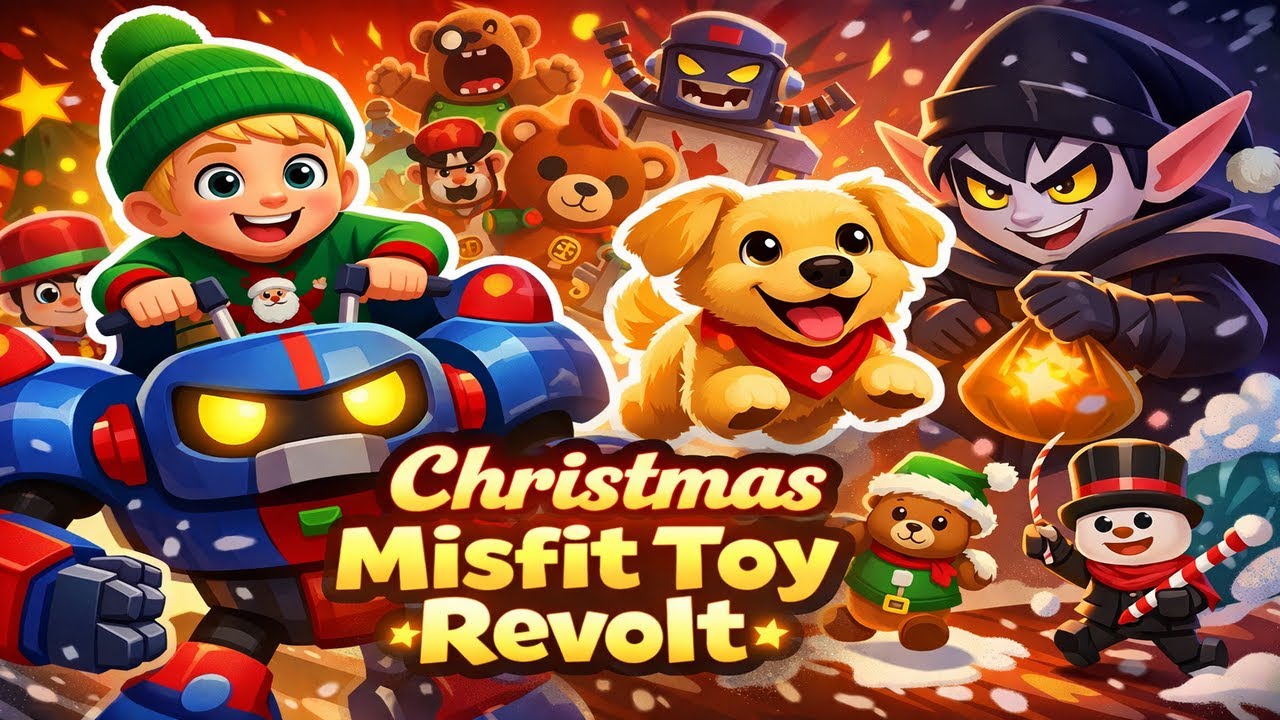 The Dark Side of Christmas Toys! Leo Rides a Robot to Restore Peace🎅🤖