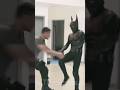 On set of batman beyondts fight rehearsal batman batmanbeyond fanfilm onset