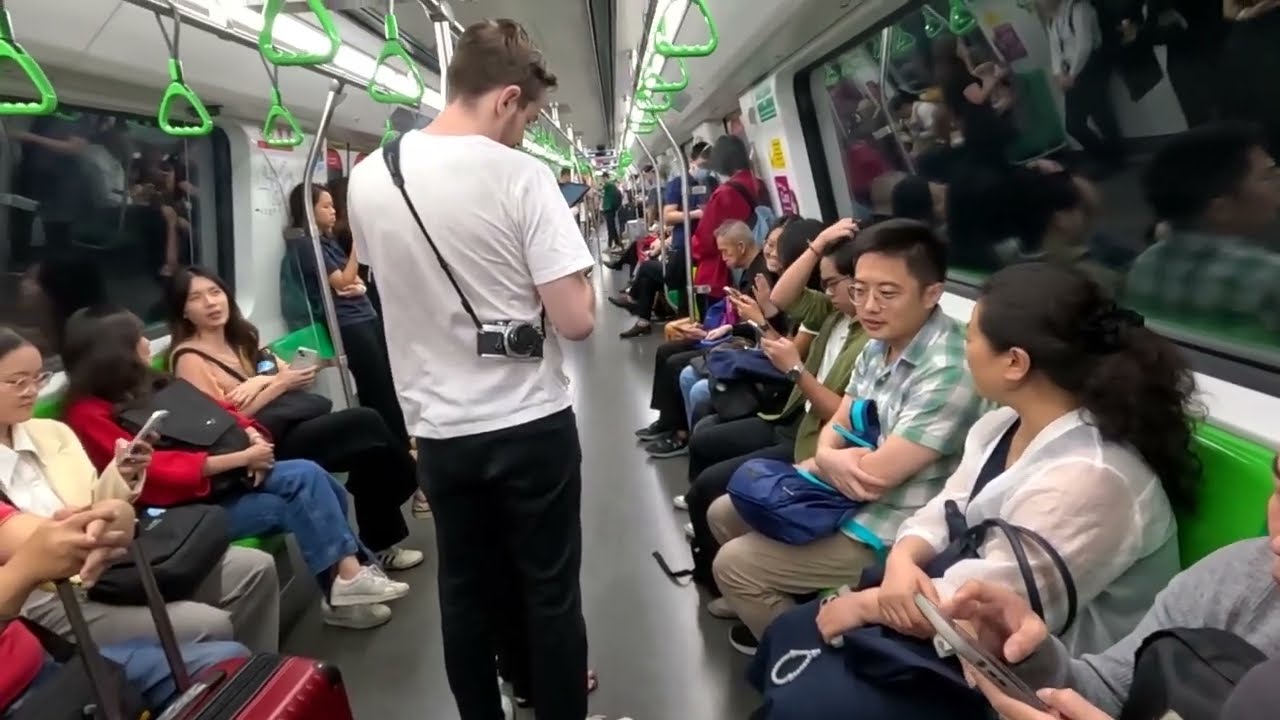 Singapore MRT Ride (EWL) - Changi Airport to Tanah Merah | 24/03/25