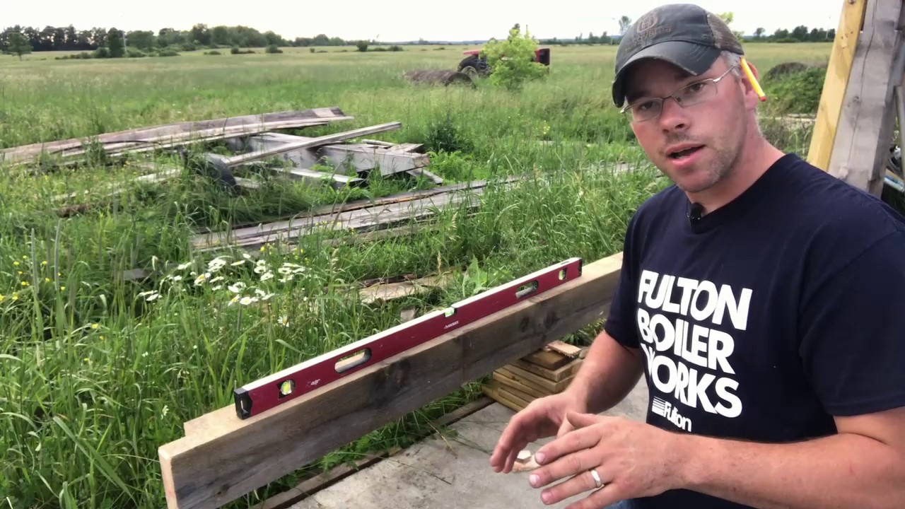 A Timber Frame Vlog #21:  Cutting and Installing Girts