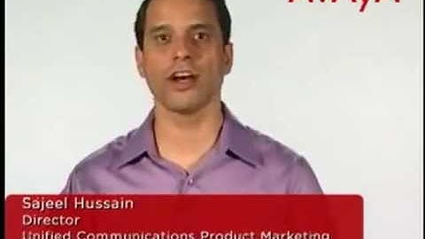 Avaya Agile Communication Environment - Transforming the way we do business