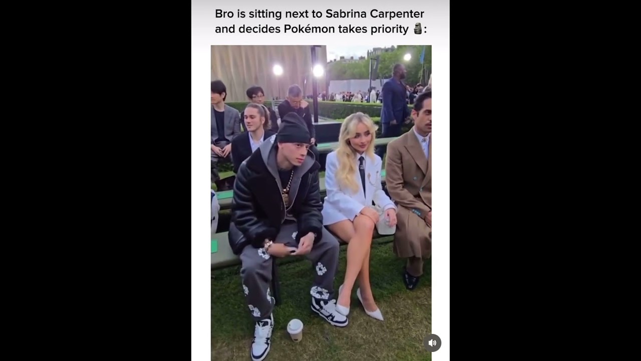 Sabrina carpenter and Central Cee #shortsviral #funny #ds #nintendo #pokemon #centralcee
