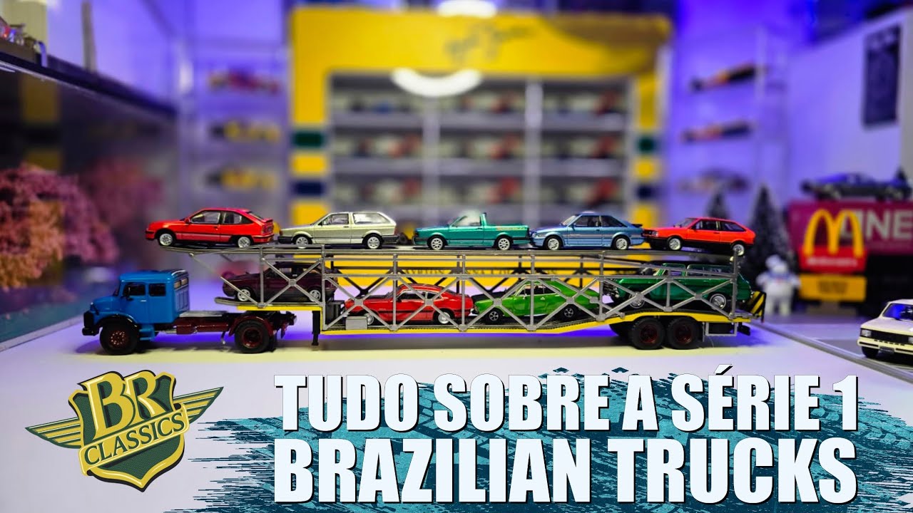 CAMINHÕES 1:64 BR Classics - Tudo Sobre a Série 1 Brazilian Trucks 