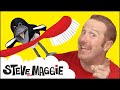 Brush Your Teeth Story and Song with Steve and Maggie | Magic Toothbrush for Kids | Wow English TV