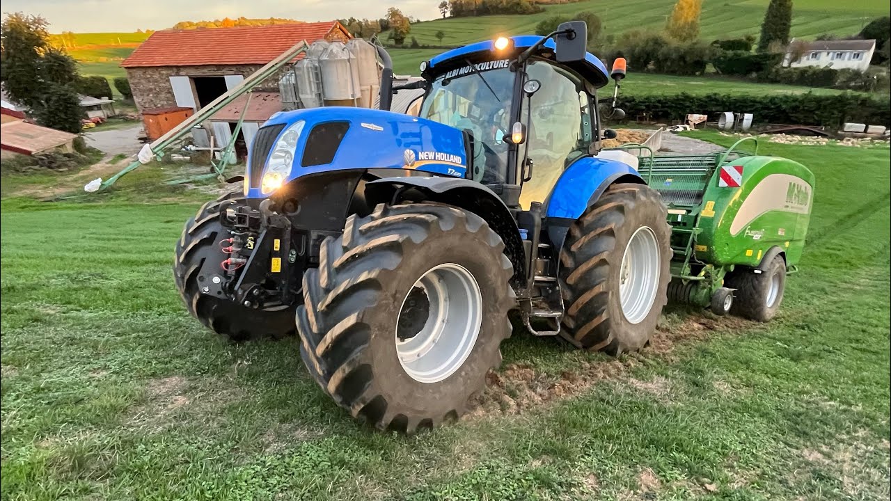 New Holland T7 220 avec la Mchale pro fusion 3 | Fin de saison dans le Tarn 😍