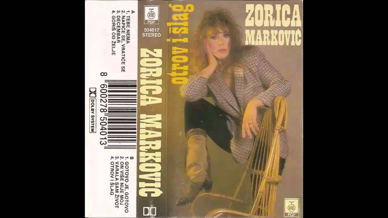 Zorica Markovic - Otrov i slag - (Audio 1991) HD