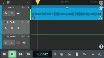 How To make songs by Android Part 2 by n-track 9  / How to work Solo and Mute - stereo and mono