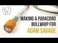 Making a Paracord Bullwhip for Adam Savage!