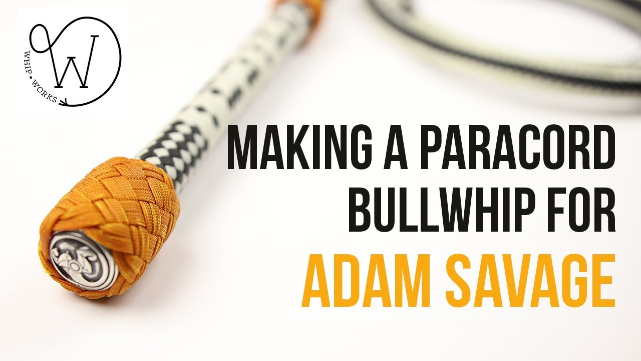 Tilståelse matchmaker tankskib Making a Paracord Bullwhip for Adam Savage! - YouTube