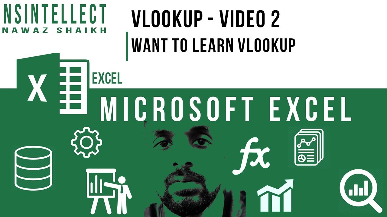 MICROSOFT EXCEL VLOOKUP FUNCTION VIDEO 2 HOW TO USE VLOOKUP IN