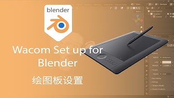 Wacom set up for Blender