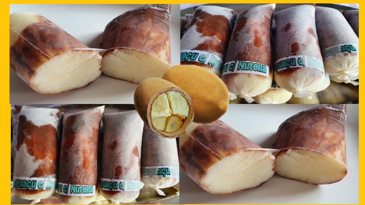 GELADINHO GOURMET DE CUPUAÇU COM NUTELLA