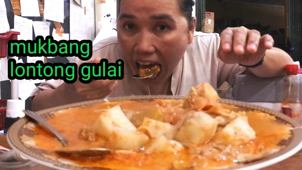 Mukbamg lontong gulai