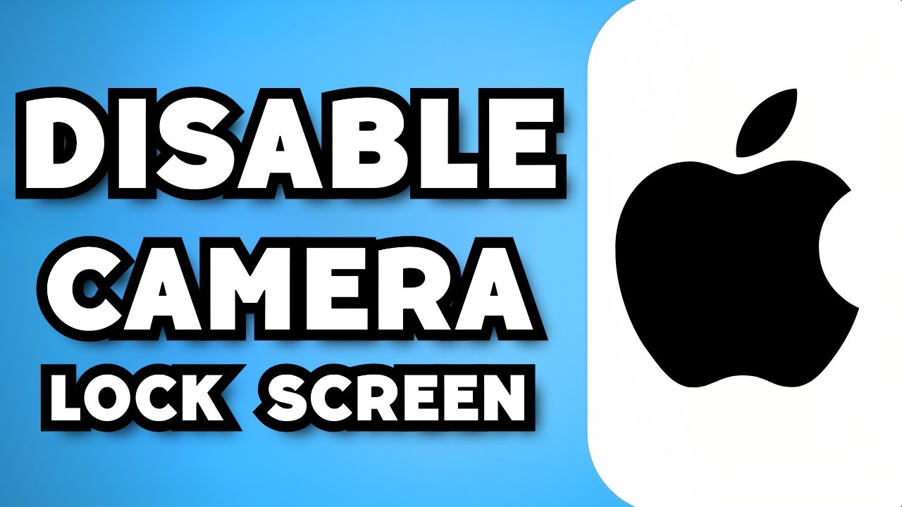 How To Disable Camera On Lock Screen 2024 Guide YouTube How To Disable Camera On Lock Screen 2024 Guide YouTube