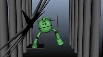 3D Animation Weight Shift - Side Steps