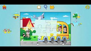 🚌 School Bus Jigsaw Puzzle - Kids Animals Jigsaw Puzzles Walkthrough screenshot 4