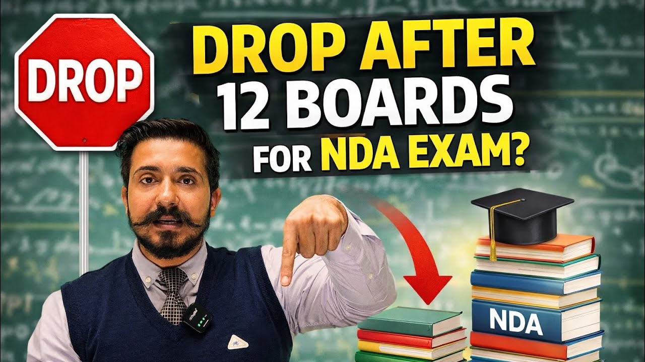 Drop After 12 Boards For NDA Exam ? Yes or No ?? 