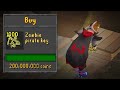 Loot from 1000 zombie pirate keys new wilderness chest  osrs