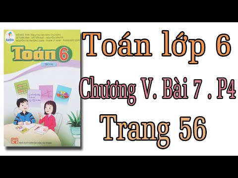 Video Toán lớp 6 sách cánh diều tập 2 chương 5 bài 7 trang... - youtube
