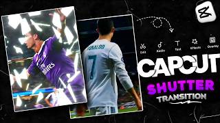 RONALDO SHUTTER TRANSITION Edit Tutorial in CapCut ⚽ | screenshot 4