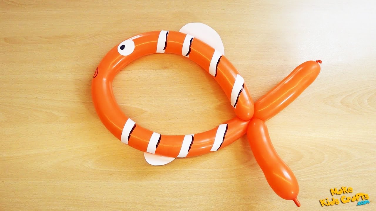 How to make Balloon Fish and Balloon Flamingo? | DIY Craft - YouTube
