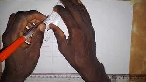 Construction of Complete Front Elevation of Two Intersecting Hexagonal Prisms