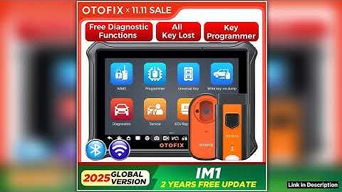 OTOFIX IM1 XP1 Por Automotive Key FOB Programming Tool Immobilizer Programmer Diagnostic Tool Full