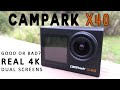 2021 Campark X40 Dual Screen Action Camera Review