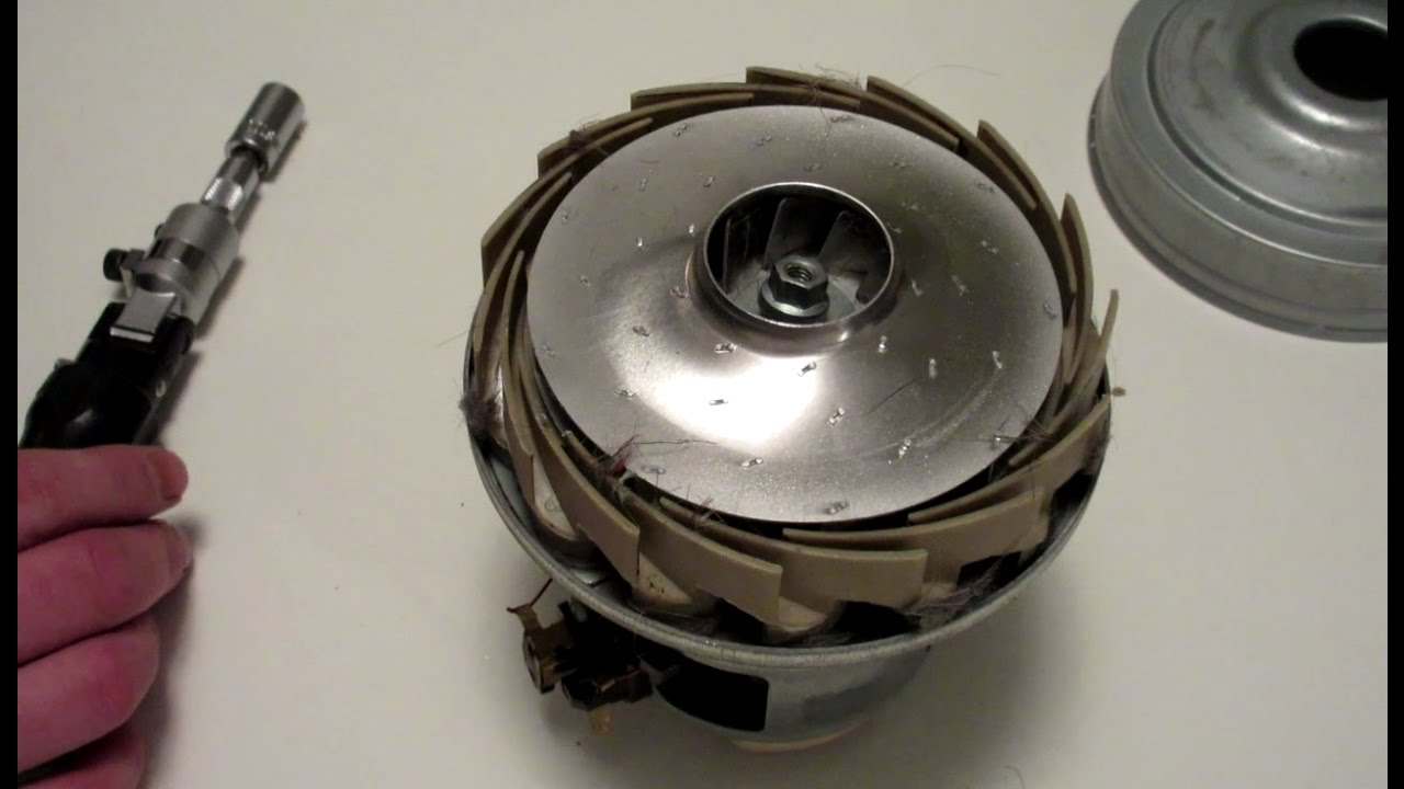 How To Clean Vacuum Cleaner Motor - YouTube