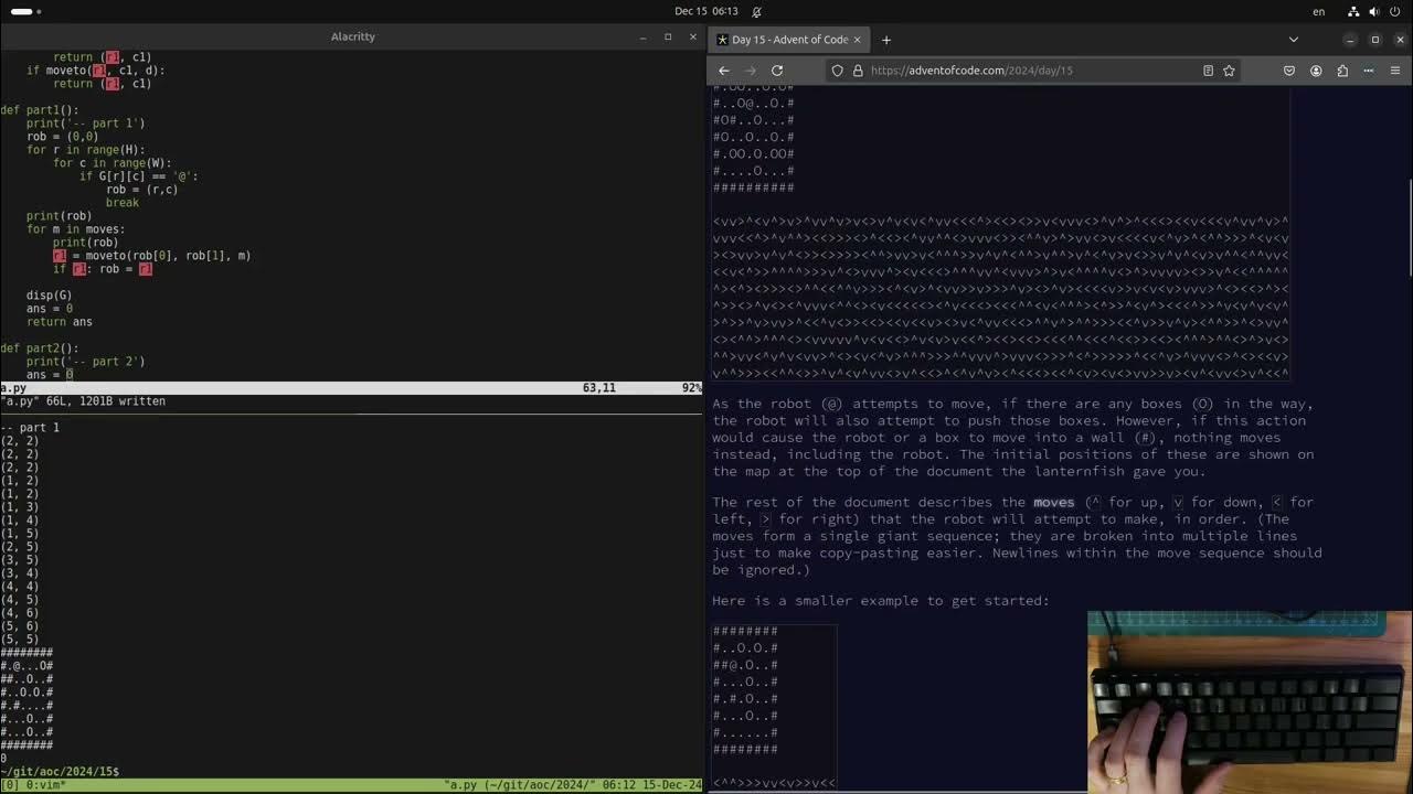 Advent of Code 2025 Day 15 YouTube