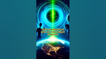 "Mysterious Signals from Space: Are Aliens Trying to Contact Us?"      #shorts #Aliens  #Mysterious
