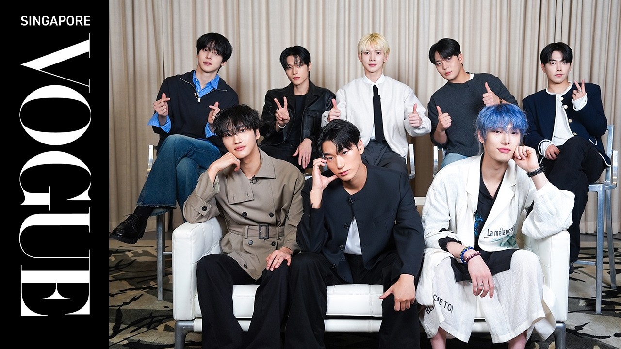 ATEEZ asks ATEEZ: Dream collaborations, go-to snacks, and pre-performance rituals | Vogue Singapore