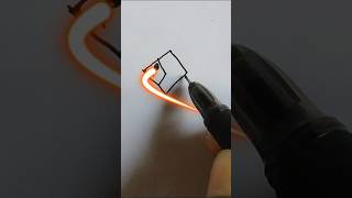 Easy Fish Drawing |Simple मछली की ड्राइंग Step by Step | Portrait Photo#shorts #ytshorts @PMLart