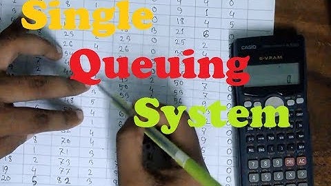 Simulation And Modeling Single Queuing System |Single Server Channel Problem Part-2[Bangla Tutorial]