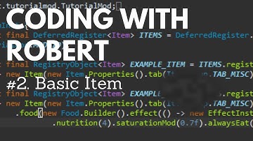 Minecraft Forge Modding Tutorial 1.16.5 #2 | Basic Item
