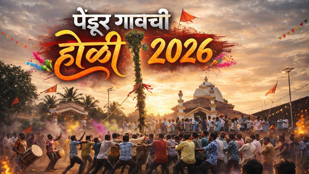 पेंडूर गावची होळी 🙏 |कोकणात अशा प्रकारे होळी साजरी होते| 