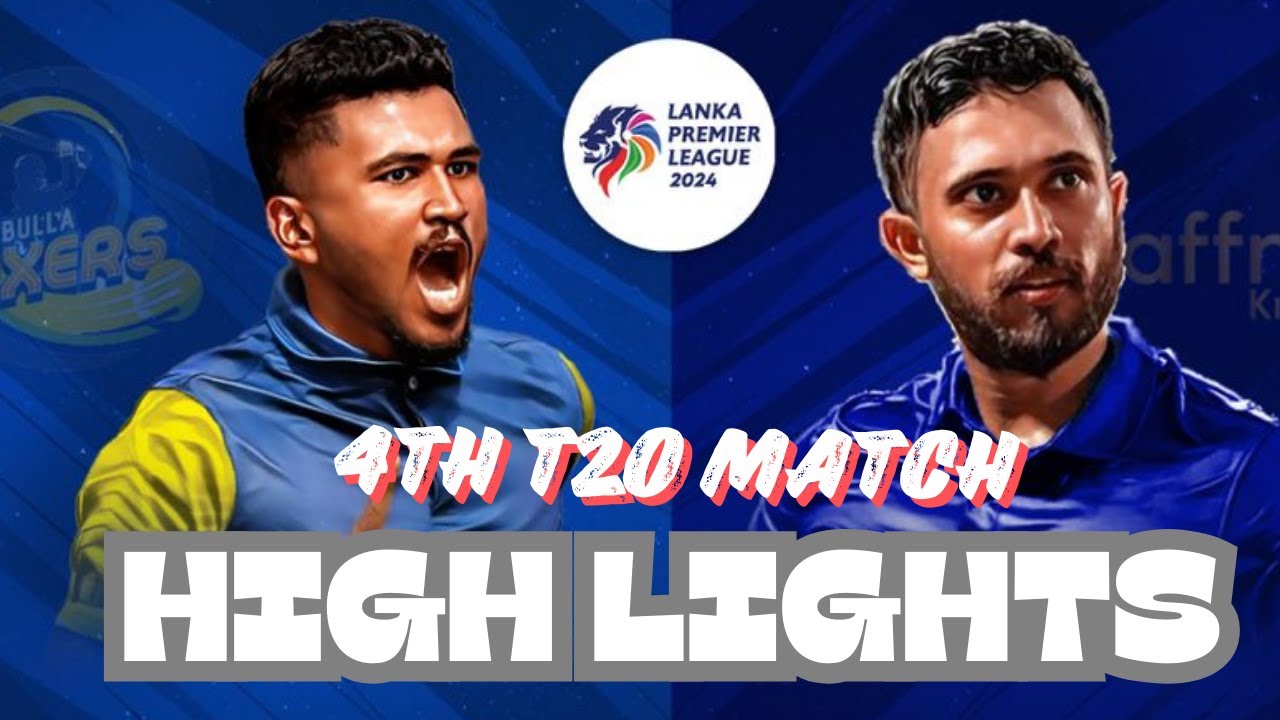 Dambulla sixers vs Jaffna kings 4th match Highlights | lanka premier league 2024