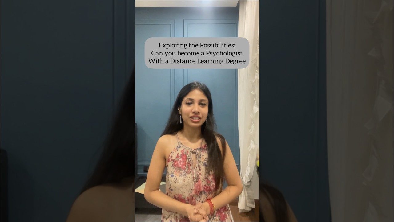 Can you Become a Psychologist with a Distance Learning Degree?