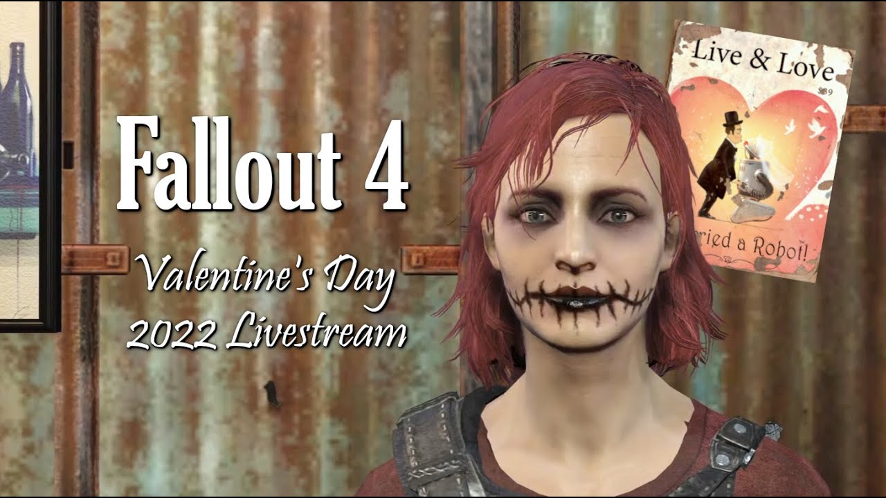FALLOUT 4 Valentine’s Day 2022 livestream PS4 - YouTube