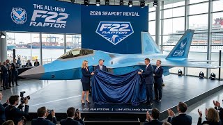 2026 F-22 Raptor Unveiled! Next-Gen Stealth Air Dominance Beast 😱🔥🚨 | Latest Review!