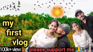 My First Vlog My Video On Youtube Sujan & Nikita Vlog
