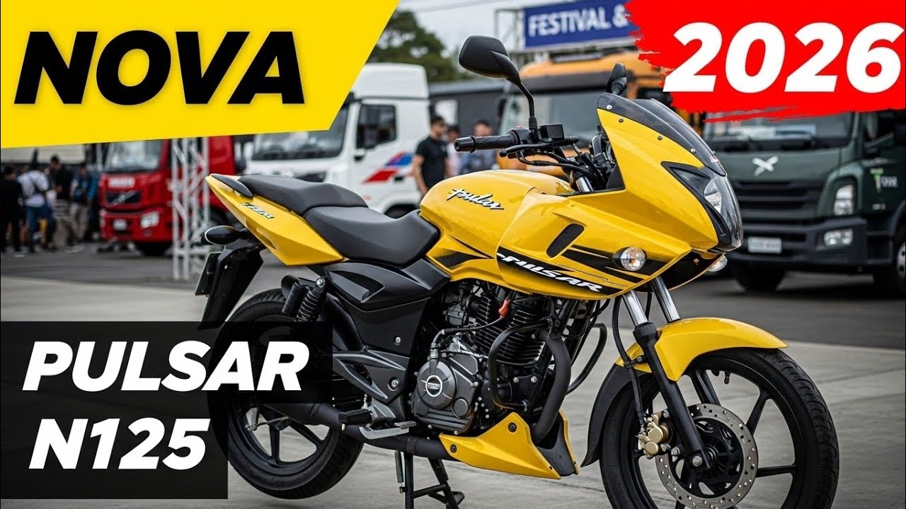 Bajaj Pulsar N125 2026 Brasil – Preço, Consumo e Review Completo