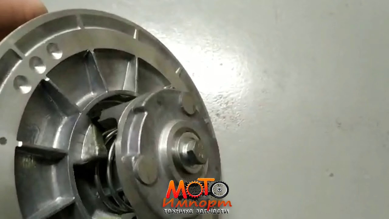 Шкив ведомый трансмиссии мотобуксировщика в сборе с валом - YouTube