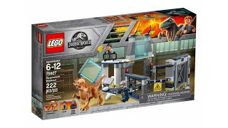 Lego Juric World 75927 Stygimoloch Breakout Building Instructions.
