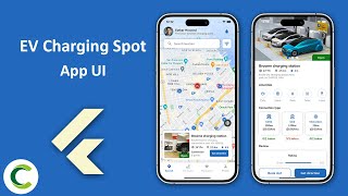 Electric Vehicle Charging App UI in Flutter