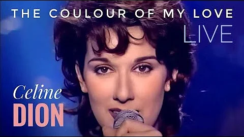 CELINE DION 🎤 The Colour Of My Love 💙 "Piano Version" 🎹 (Live à Sonia Benezra) 1994