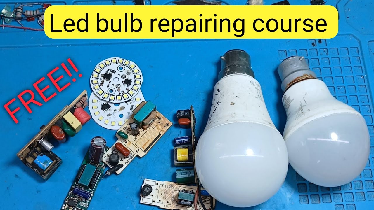 Led bulb repairing course bilkul free me full details or schematic k sathe